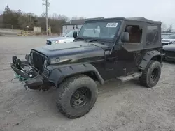 Salvage cars for sale from Copart York Haven, PA: 1998 Jeep Wrangler / TJ Sport