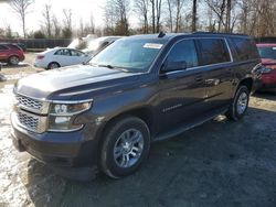 Salvage cars for sale at Waldorf, MD auction: 2018 Chevrolet Suburban K1500 LT