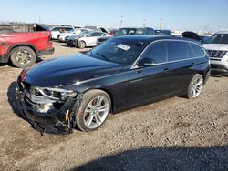 Salvage cars for sale at Houston, TX auction: 2017 BMW 328 D Xdrive