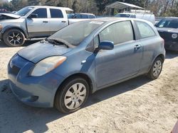 Salvage cars for sale at Savannah, GA auction: 2007 Toyota Yaris