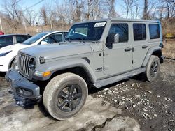 Salvage cars for sale at Marlboro, NY auction: 2021 Jeep Wrangler Unlimited Sahara