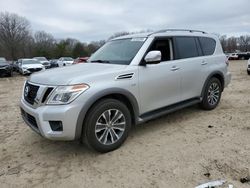 Nissan salvage cars for sale: 2019 Nissan Armada SV