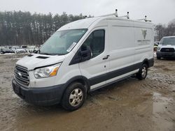 Salvage cars for sale at North Billerica, MA auction: 2017 Ford Transit T-250