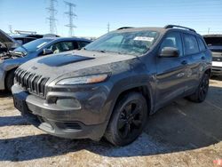 Salvage cars for sale at Elgin, IL auction: 2017 Jeep Cherokee Sport