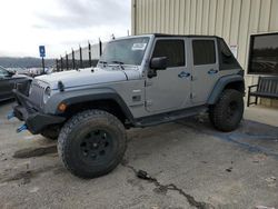 Jeep Wrangler Unlimited Sport salvage cars for sale: 2015 Jeep Wrangler Unlimited Sport