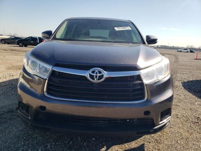 2015 Toyota Highlander LE