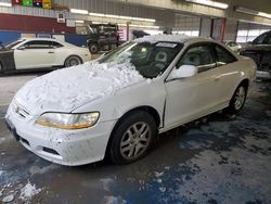 Salvage cars for sale at Fort Wayne, IN auction: 2002 Honda Accord EX