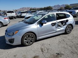 Salvage cars for sale at Las Vegas, NV auction: 2013 Subaru Impreza Sport Limited