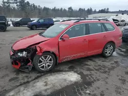 Salvage cars for sale at Windham, ME auction: 2012 Volkswagen Jetta TDI