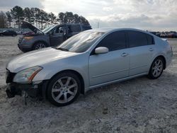 Salvage cars for sale at Loganville, GA auction: 2008 Nissan Maxima SE