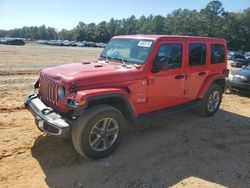 Jeep salvage cars for sale: 2020 Jeep Wrangler Unlimited Sahara