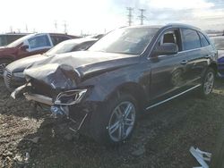 Salvage cars for sale at Elgin, IL auction: 2015 Audi Q5 Premium Plus