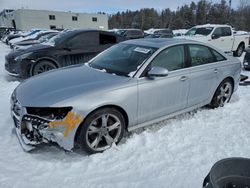 Salvage cars for sale from Copart Cookstown, ON: 2017 Audi A6 Technik