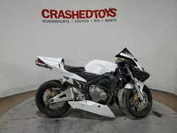 Salvage motorcycles for sale at Dallas, TX auction: 2003 Honda CBR600 RR