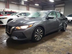 Salvage cars for sale at Elgin, IL auction: 2021 Nissan Sentra SV