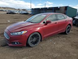 Salvage cars for sale at Colorado Springs, CO auction: 2013 Ford Fusion SE