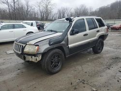 Salvage cars for sale at Ellwood City, PA auction: 2004 Jeep Grand Cherokee Laredo