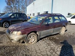 Salvage cars for sale at Portland, OR auction: 2000 Subaru Legacy Outback