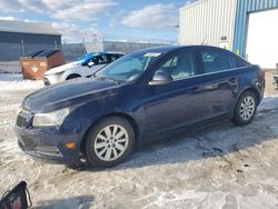 Vehiculos salvage en venta de Copart Elmsdale, NS: 2011 Chevrolet Cruze LT