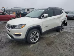 Salvage cars for sale at Lumberton, NC auction: 2019 Jeep Compass Limited