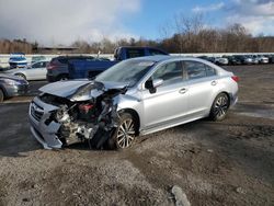 Salvage cars for sale at Assonet, MA auction: 2018 Subaru Legacy 2.5I Premium