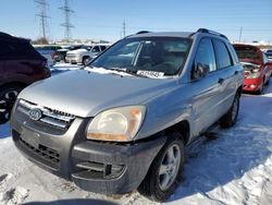 KIA salvage cars for sale: 2007 KIA Sportage LX