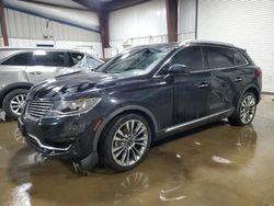 Salvage cars for sale at West Mifflin, PA auction: 2016 Lincoln MKX Reserve