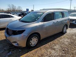 Salvage cars for sale at Chicago Heights, IL auction: 2013 Nissan Quest S