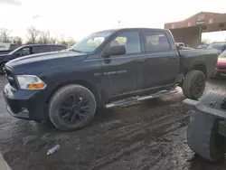 Salvage trucks for sale at Fort Wayne, IN auction: 2012 Dodge RAM 1500 ST