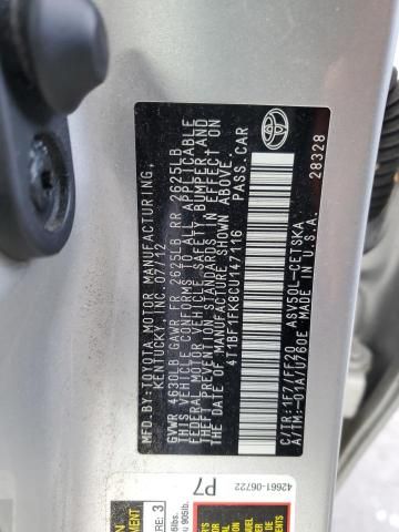 2012 Toyota Camry Base