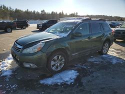 Salvage cars for sale at Windham, ME auction: 2011 Subaru Outback 2.5I Limited