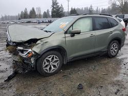 Subaru Forester Premium salvage cars for sale: 2021 Subaru Forester Premium