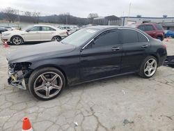 Salvage cars for sale from Copart Cleveland: 2015 Mercedes-Benz C 300 4matic