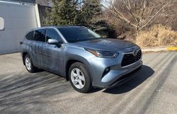 Salvage cars for sale from Copart Glassboro, NJ: 2021 Toyota Highlander L