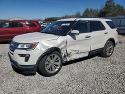 Salvage cars for sale at Memphis, TN auction: 2019 Ford Explorer Limited