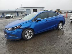 Salvage cars for sale at Lumberton, NC auction: 2017 Chevrolet Cruze LT