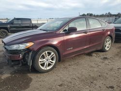 Salvage cars for sale from Copart Fredericksburg, VA: 2018 Ford Fusion SE Hybrid