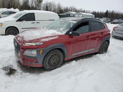 Salvage cars for sale from Copart Cookstown, ON: 2020 Hyundai Kona Limited