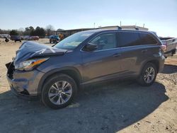 Salvage cars for sale at Tanner, AL auction: 2014 Toyota Highlander LE