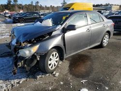 Salvage cars for sale at Exeter, RI auction: 2013 Toyota Corolla Base