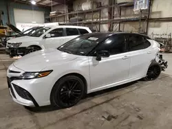 Salvage cars for sale at Eldridge, IA auction: 2024 Toyota Camry TRD