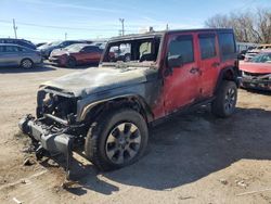 Salvage cars for sale at Oklahoma City, OK auction: 2015 Jeep Wrangler Unlimited Sport