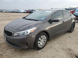 Salvage cars for sale from Copart Houston, TX: 2018 KIA Forte LX