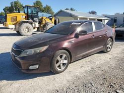 Salvage cars for sale at Prairie Grove, AR auction: 2014 KIA Optima LX