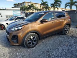 Salvage cars for sale at Opa Locka, FL auction: 2020 KIA Sportage LX