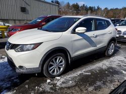 Salvage cars for sale at Exeter, RI auction: 2017 Nissan Rogue Sport S