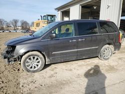 Salvage cars for sale at Columbia, MO auction: 2015 Chrysler Town & Country Touring