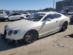 Salvage cars for sale at Fredericksburg, VA auction: 2015 Bentley Continental GT