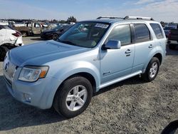 Salvage cars for sale at Antelope, CA auction: 2008 Mercury Mariner HEV