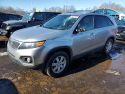 Salvage cars for sale at East Granby, CT auction: 2013 KIA Sorento LX